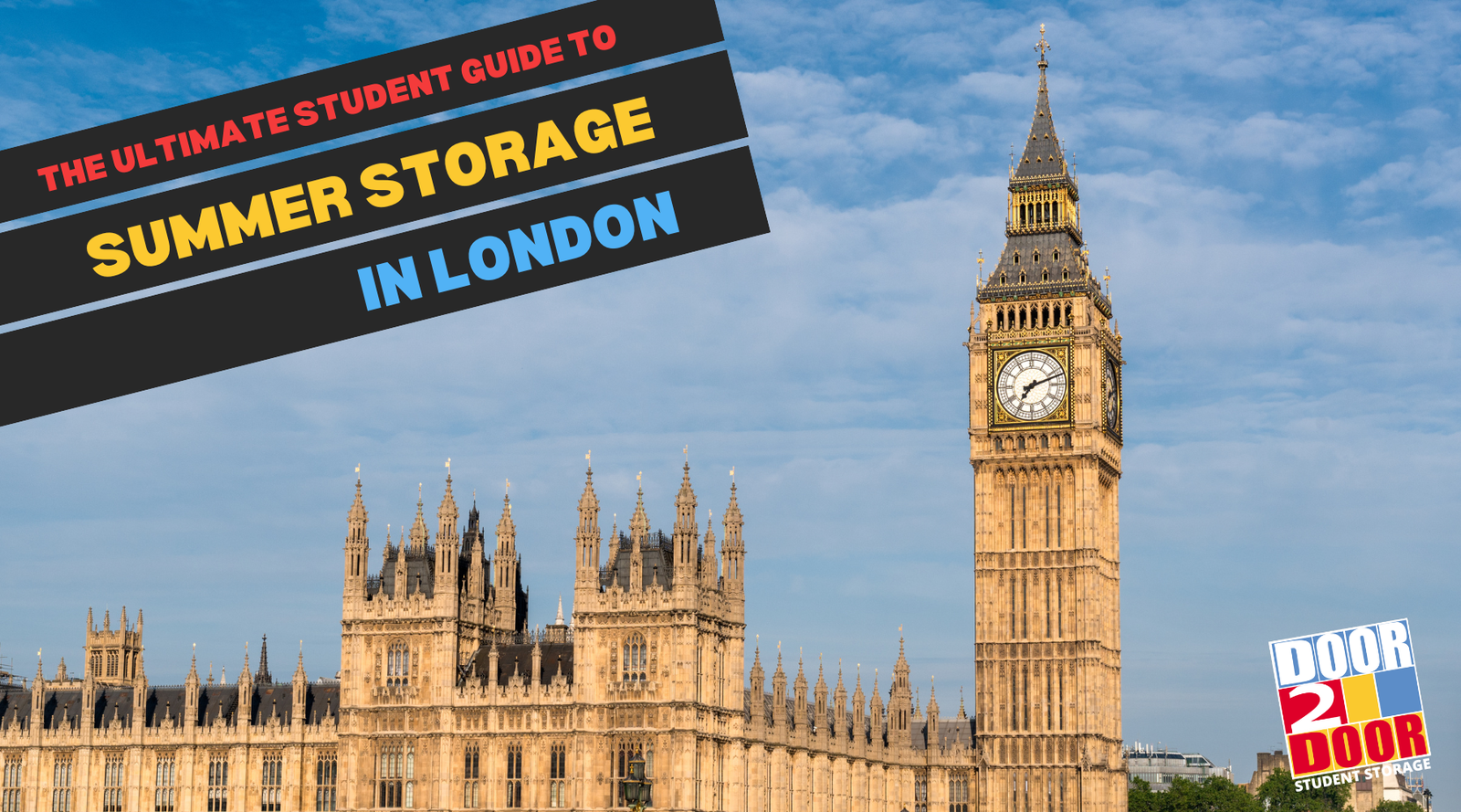 the ultimate student guide to summer door to door storage in London