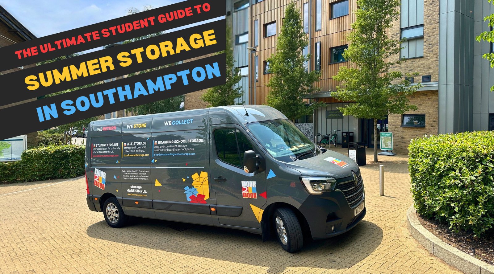 the ultimate student guide to summer door to door storage in Southampton