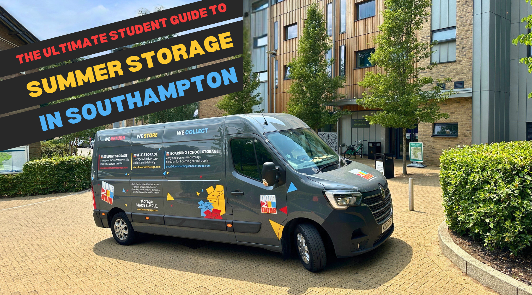 the ultimate student guide to summer door to door storage in Southampton